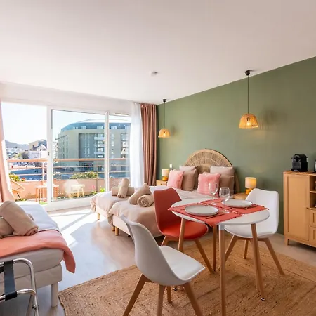 Lägenhet Cosy 2-3 Pers, Balcon, Parking Prive, Clim, Wifi - 15 Min Sanctuaire Lourdes